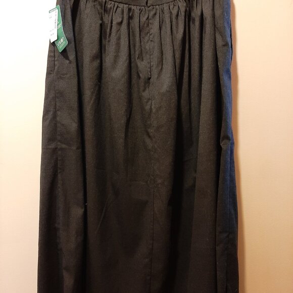 SIMONS Long pleated dark black-grey - Picture 4 of 6